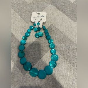 Charming Charlie new necklace and earrings set.